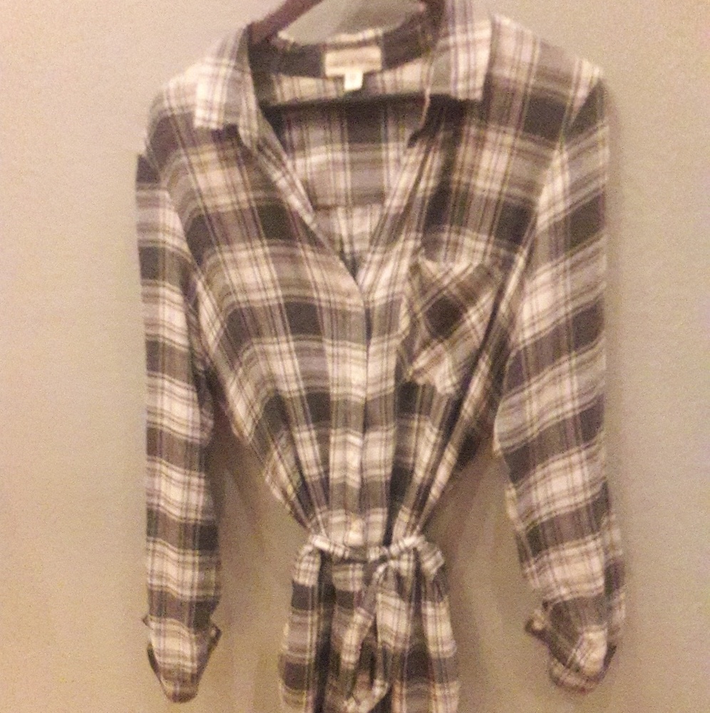 Anthropologie flannel romper